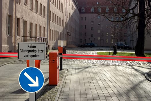 Parking barrier
