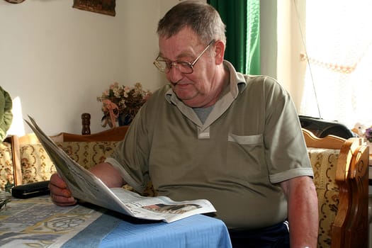 Man Reading III