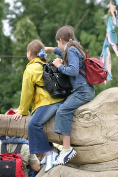 Elephant riders