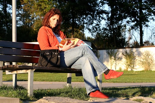 Reading by the Water III
