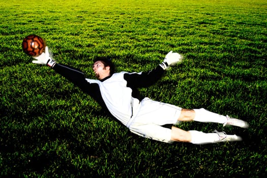 Photo in the series of shots "Football photos autumn 2005"""