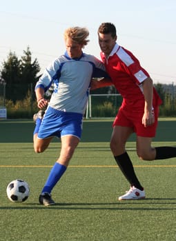 Photo in the series of shots "Football photos autumn 2005"""