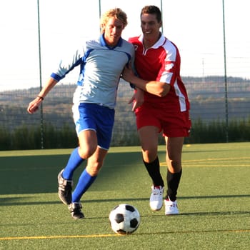 Photo in the series of shots "Football photos autumn 2005"""