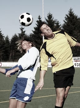 Photo in the series of shots "Football photos autumn 2005"""