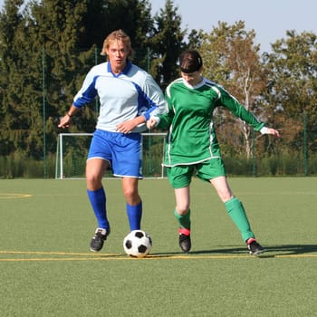 Photo in the series of shots "Football photos autumn 2005"""