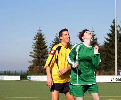 Photo in the series of shots "Football photos autumn 2005"""