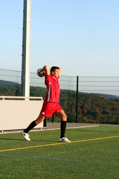 Photo in the series of shots "Football photos autumn 2005"""