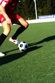 Photo in the series of shots "Football photos autumn 2005"""