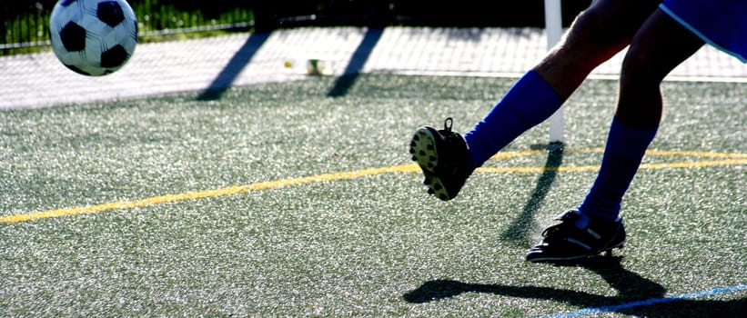Photo in the series of shots "Football photos autumn 2005"""