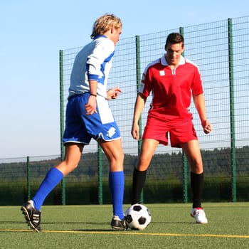 Photo in the series of shots "Football photos autumn 2005"""