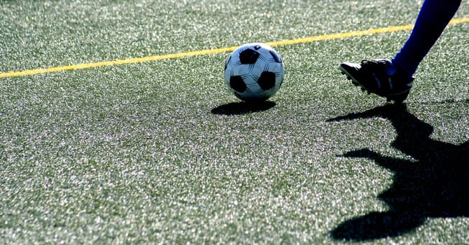 Photo in the series of shots "Football photos autumn 2005"""