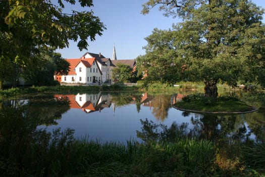 At the Menteteich in Alverdissen (Lipperland) - my hometown!