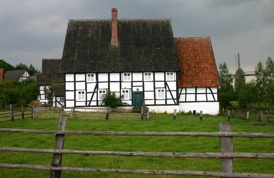 Half-timbered house