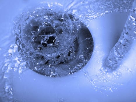 Storm in the sink