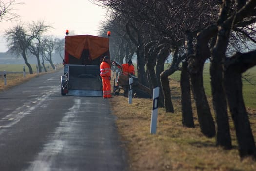 Gardener of the highway