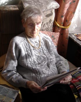Reading grandmother