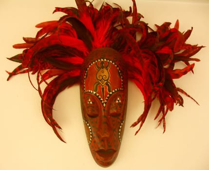 the winged mask