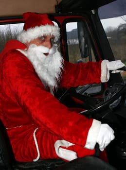 But hurry up,Mr. Santa Claus