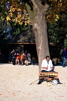 Paris - Parc des Buttes-Chaumontt