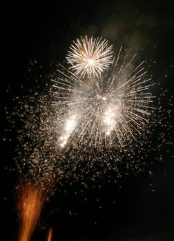 Fireworks at the glamorous end of the Bonfirenight,5.11.05