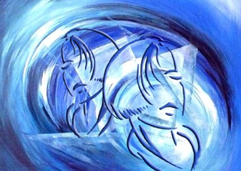 Blue Twins