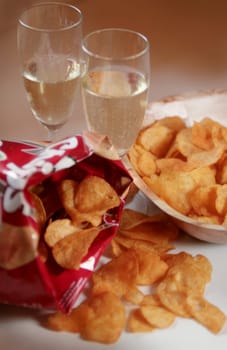 Chips and Champagne