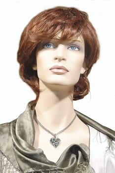 Model behind glass and unfortunately lifeless
