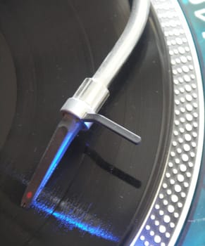 the record player