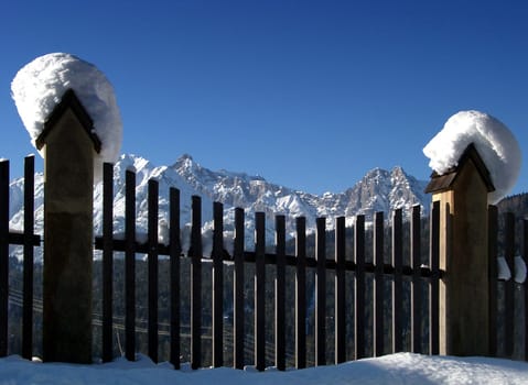 fenced