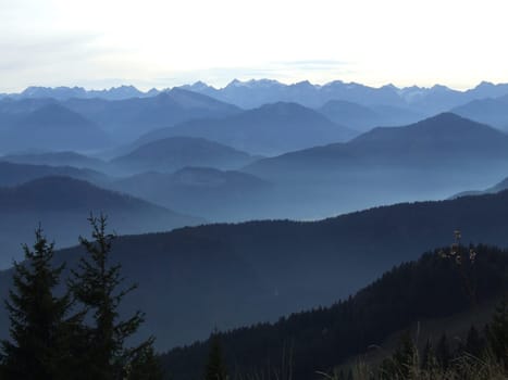 In the Mountains II