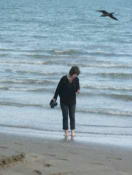 Walk on the beach