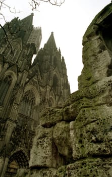 ... Roman arch at Cologne Cathedral...