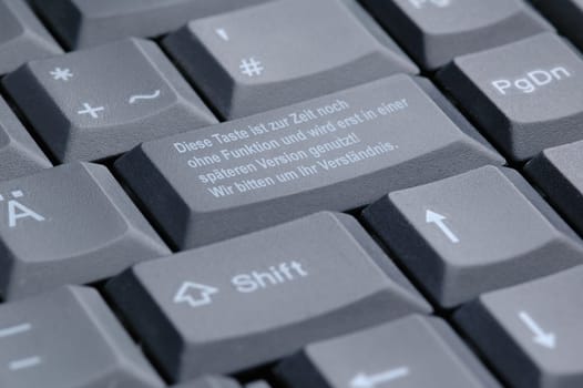 Button without function