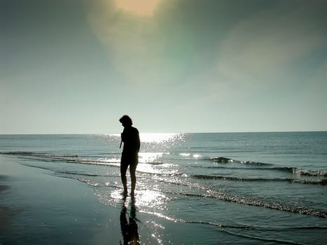 Walk on the beach