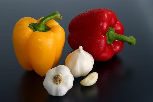 Bell pepper garlic 02