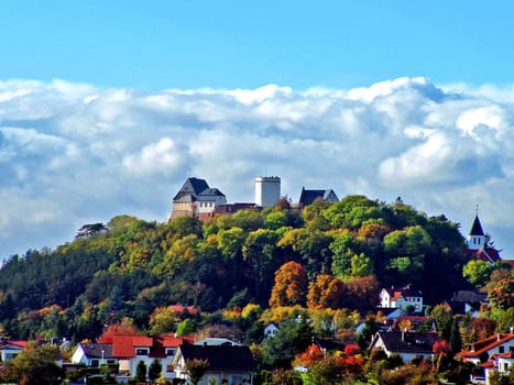 Otzberg Castle in Hesse / Odenwald Recording with teleconverter