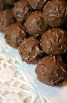 Mountains of chocolate