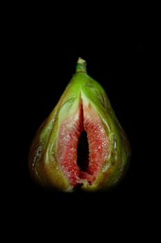 That's what you get to see when you cuts a fig ...  I wasn't so sure about the category anymore  -)