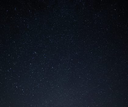 real life photo of starry sky star field at night