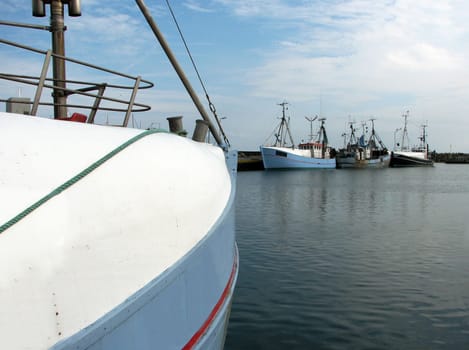 Cutters in the harbour