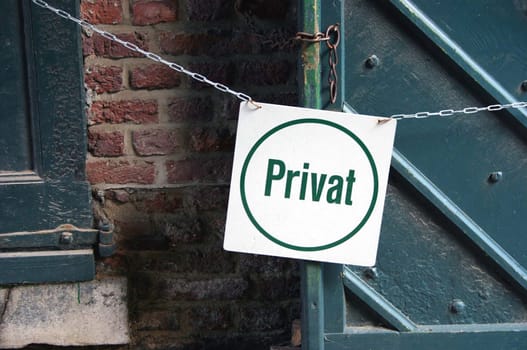 Very private...