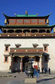 Süm Gandan Monastery,Ulaanbaatar,Mongolia