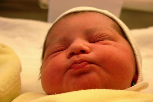 Baby shortly after birth