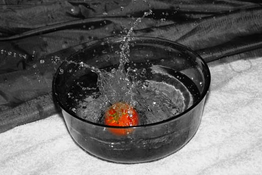Flying tomato