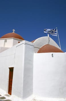 ... in the old town of Mykonos