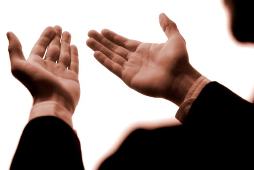 Open hands