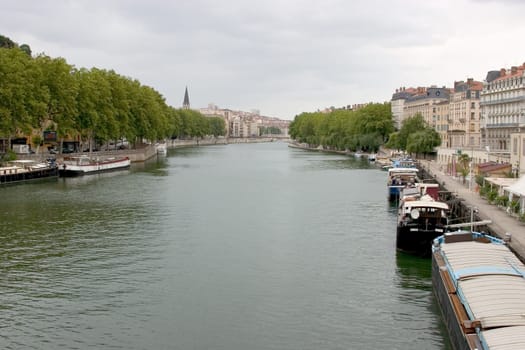 Rhône in Lyon