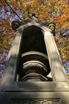 Funerary monument in a cemetery
