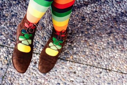 Colorful legs