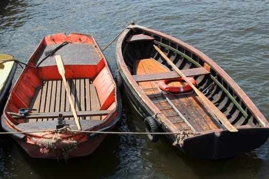 Harbor boats